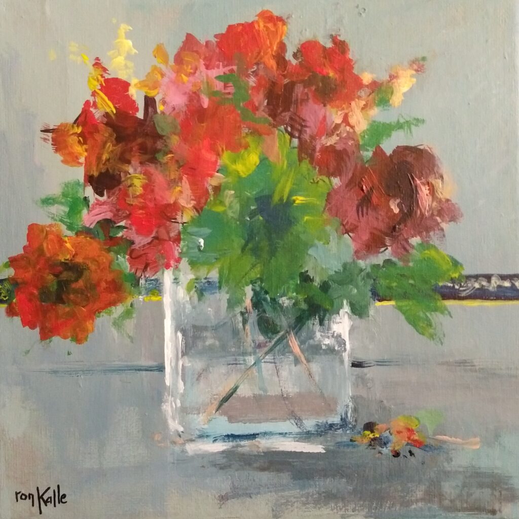 Bloemenvaasje, 30x30 cm